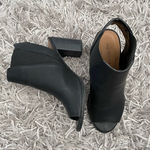 Open Toe Heel Booties
